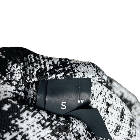 ONA by Yoon Chung Black White Plaid Kick Flare Pull On Pants Small - Picture 6 of 10